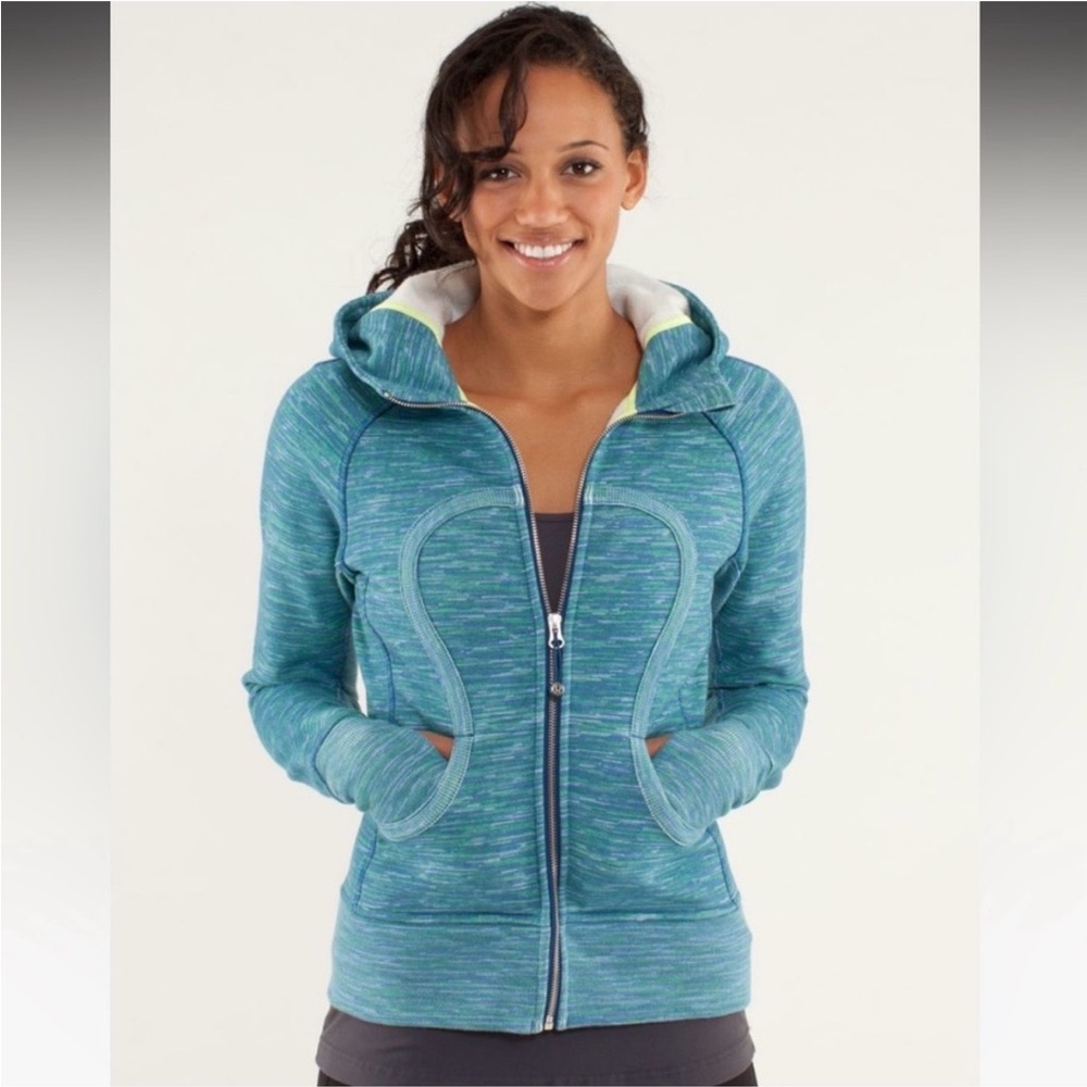 Lululemon Teal Zip-Up Hoodie